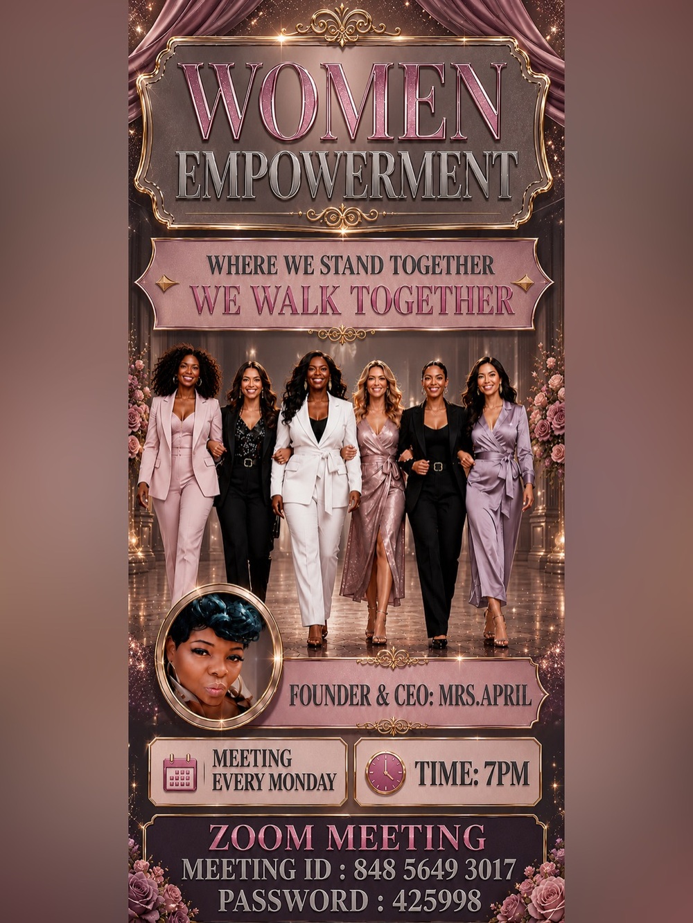 MRS.APRIL WOMEN EMPOWERMENT MEETING